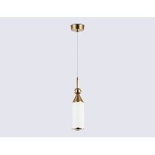 Светильник Ambrella light LH55271 BS/FR латунь/белый матовый E14 max 40W D65*1500
