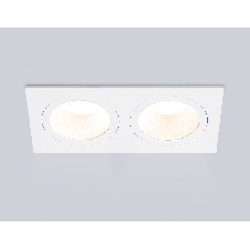 Встраиваемый точечный светильник Ambrella light TN102830/2 WH/WH белый/белый GU5.3/2 178*93*50