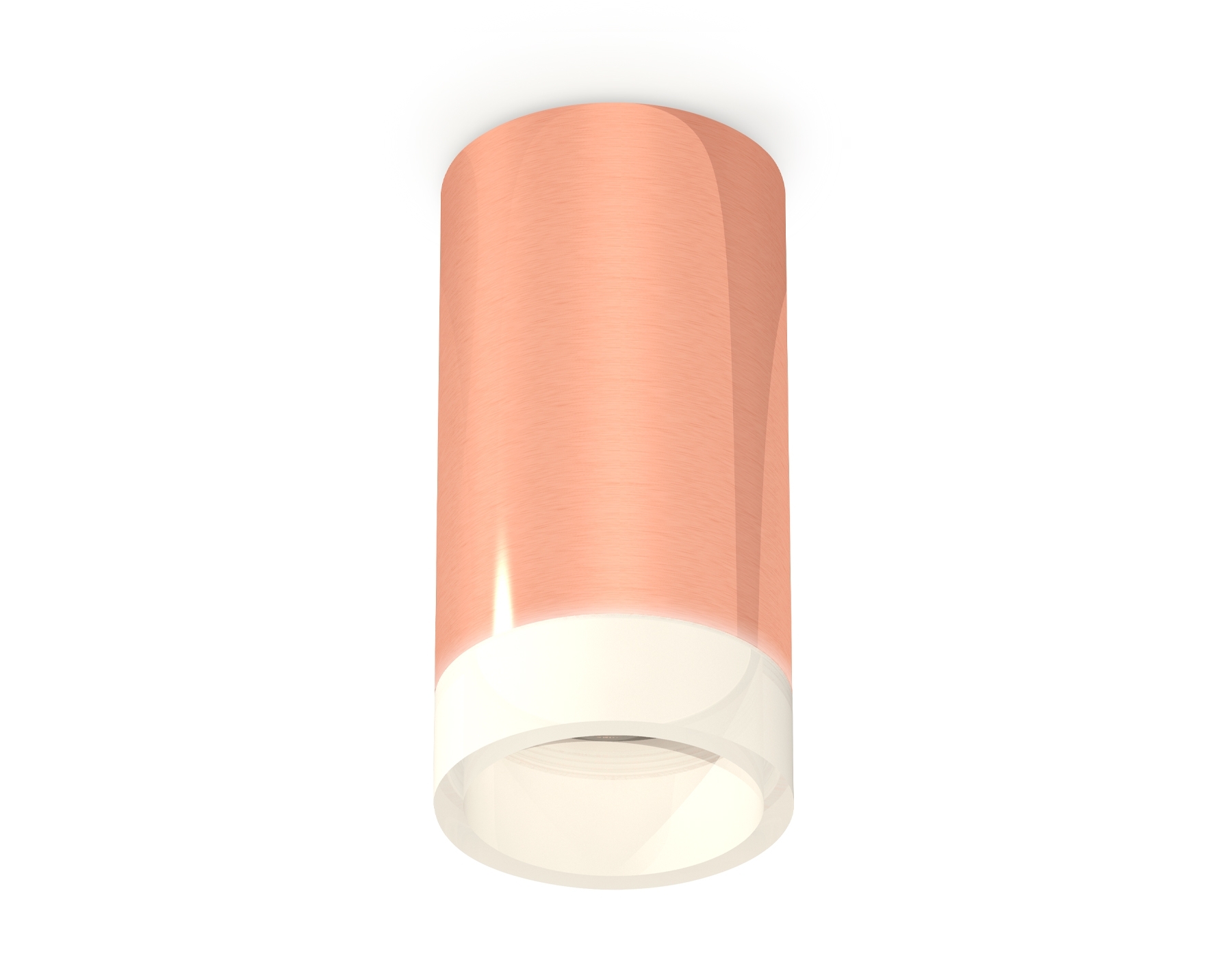 Светильник Ambrella Light XS6326021 PPG/FR золото розовое полированное/белый матовый MR16 GU5.3 (C6326, N6248)