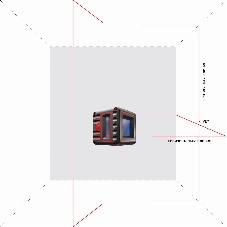 Лазерный уровень ADA Cube 3D Professional Edition  1.5А штатив нейлоновая сумка 65х65х65мм до 20м