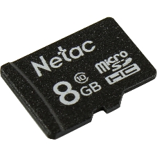 Флеш карта microSDHC 8Gb Netac P500 NT02P500STN-008G-S (без SD адаптера) 80Mb/s