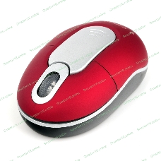 Мышь беспроводная Gembird MUSW-605 красный, 1200 dpi, радиоканал, USB, кнопки - 3