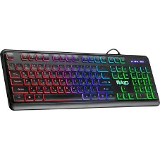 Клавиатура проводная Defender Raid GK-778DL, USB, черный