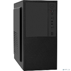 Компьютерный корпус Minitower ExeGate BAA-308 (mATX, без БП, 2*USB, HD Audio, черный)