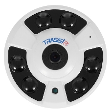 Камера видеонаблюдения IP Trassir TR-D9151IR2 1.4-1.4мм корп.:белый