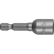 Головка STAYER PROFI Нат-драйвер 26390-10магнитная E 1/4'' длина 48 мм 10мм 1шт