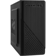 Компьютерный корпус Minitower ExeGate BAA-303-AAA400 (mATX, БП AAA400 с вент. 8см, 2хUSB, HD Audio, черный)