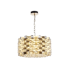 Люстра Ambrella light LH41003/12 BS/CL латунь/прозрачный E14*12 max 40W D540*290