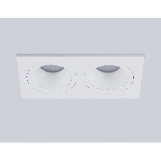 Встраиваемый точечный светильник Ambrella light TN102830/2 WH/WH белый/белый GU5.3/2 178*93*50