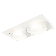 Комплект встраиваемого светильника Ambrella light XC7635044 SWH/FR белый песок/белый матовый MR16 GU5.3 (C7635, N7165)