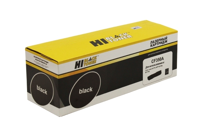 Картридж HP CLJ Pro MFP M176N/M177FW (Hi-Black) CF350A, BK, 1,3К     