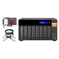 Полка расширения сетевого хранилища без дисков SMB QNAP TL-D800S SATA expansion enclosure, 8-tray 3,5