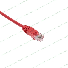 Патч-корд U/UTP Rexant cat.5e, RJ45-RJ45, 26AWG, ZH нг(А)-HF, красный, 0,3 м