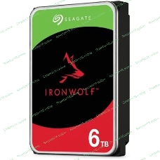 Жесткий диск Seagate 6Tb Ironwolf (ST6000VN006) SATA 6.0Gb/s, 5400 rpm, 256mb buffer, 3.5