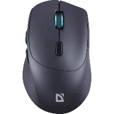 Мышь беспроводная Defender Effect X MS-095 черный, 1600 dpi, радиоканал, USB, кнопки - 6
