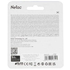 Флешка USB Netac U351 (NT03U351N-256G-32BK), 256Gb, USB 3.0, R/W 110/45, черный