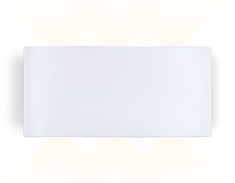 Настенный светодиодный светильник Ambrella light FW143 WH/S белый/песок LED 3000K 10W 167*80*40