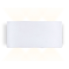 Настенный светодиодный светильник Ambrella light FW143 WH/S белый/песок LED 3000K 10W 167*80*40