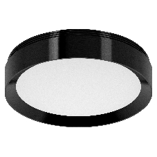 Насадка для корпуса светильника N8113 PBK черный полированный D85*H18,5mm Out15mm GX53 Насадка для корпуса светильника N8113 PBK черный полированный D85*H18,5mm Out15mm GX53
