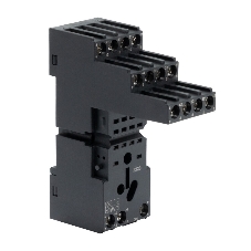 Колодка с винтовыми клеммами для реле на 4 группы: IR-24DC/220DC/230AC-4CO