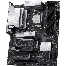 Материнская плата MSI PRO Z890-P WIFI6E, LGA1851, Intel Z890, 4xDDR5, 4xSATA, 4xM.2, 1xPCIe 5.0 x16, 2xPCIe 4.0 x4, 1xPCIe 4.0 x1, 1xHDMI, 1xDisplayPort, 1x 5Gb LAN, 8xUSB (4xUSB 2.0, 2xUSB 5Gbps, 1xUSB 10Gbps Type-A, 1xUSB 10Gbps Type-C), 3x3.5 мм, 7.1, ATX