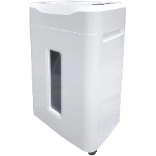 Шредер Office Kit S210N 3,9x38 белый (секр.P-4) фрагменты 16лист. 35лтр. скрепки скобы пл.карты CD