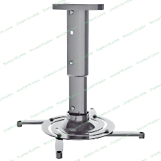 Кронштейн для проектора Cactus CS-VM-PR05M-AL серебристый макс.10кг настенный и потолочный поворот и наклон