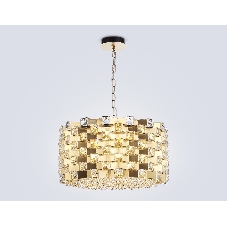 Люстра Ambrella light LH41003/12 BS/CL латунь/прозрачный E14*12 max 40W D540*290