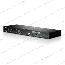 Переключатель KVM ATEN CS1716i-AT-G 16-портовый PS/2-USB KVM Over the NET переключатель c доступом c локального и удаленых рабочих мест.