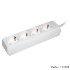 Удлинитель WYP10-16-04-03-Z-N У04 4 места 2 Р + P Е/3метра 3х1 мм2 16А/250 IEK