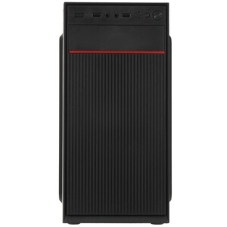 Компьютерный корпус Minitower ExeGate BAA-303M-AAA400 (mATX, БП AAA400 с вент. 8см, 2*USB, HD Audio, черный)
