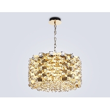 Люстра Ambrella light LH41003/12 BS/CL латунь/прозрачный E14*12 max 40W D540*290
