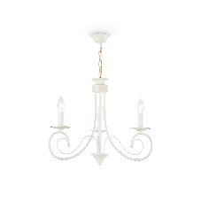 Светильник Ambrella light TR9605/3 WH белый E14/3 max 40W D560*650