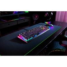 Клавиатура Razer BlackWidow V4 X Green Switch проводная, USB Type-A, чёрный (РУ раскладка)