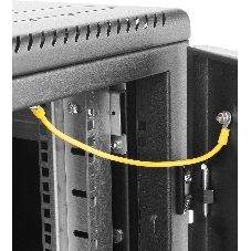 Шкаф телекоммуникационный ЦМО напольный 24U (600 x 800) дверь стекло, черный, ШТК-М-24.6.8-1ААА-9005