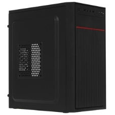 Компьютерный корпус Minitower ExeGate BAA-303M-AAA400 (mATX, БП AAA400 с вент. 8см, 2*USB, HD Audio, черный)