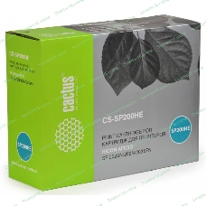 Картридж лазерный Cactus CS-SP200HE черный (2600 стр.) для Ricoh SP 202SN/200N/203SFN