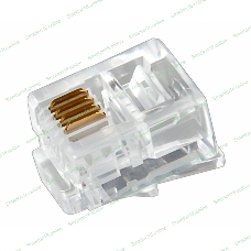 Джек телеф. Rexant 6P-4C (уп. 100 шт)