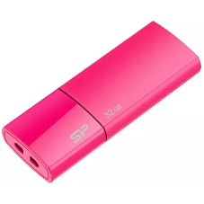 Флешка USB R/W 32Gb, Silicon Power Ultima U05, USB 2.0, Розовый