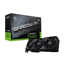 Видеокарта MSI RTX 5080 SHADOW 3X OC 16Gb GDDR7 256bit 3xDP HDMI 3FAN RTL