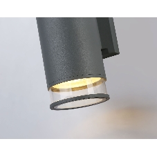 Светильник Ambrella light ST3818 GR/CL серый/прозрачный IP54 GU10 max 35W 187*90*160