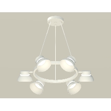 Светильник Ambrella light XB9191100/6 SWH/FR белый песок/белый матовый GX53 (C9191, N8140)