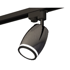 Светильник Ambrella light XT1123011 DCH/SBK/FR черный хром/черный песок/белый матовый MR16 GU5.3 (A2521, C1123, N7121)