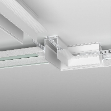 Slim Magnetic Коннектор угловой для встраиваемого шинопровода под ГКЛ 12,5мм (белый) 85212/00