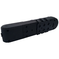 Ovivo Колодка 4-местн. с/з с выкл. черная 700-080000-124