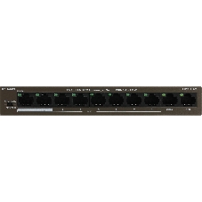 Коммутатор IP-COM F1110P-8-63W, 8×100 Мбит/с PoE + 2×100 Мбит/с, неуправляемый