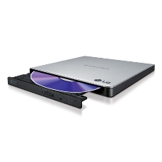 Оптический привод DVD-RW LG GP57ES40 серебристый USB внешний
