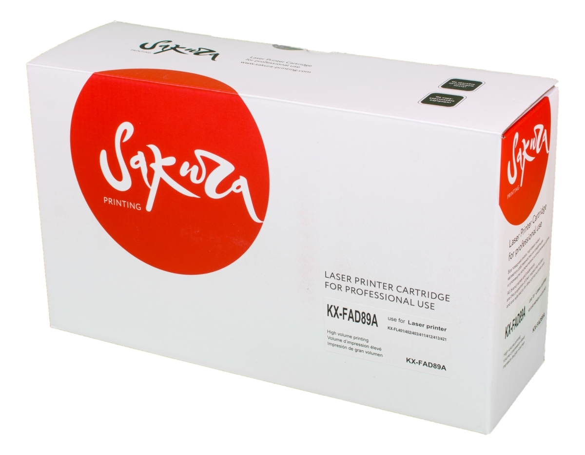 Фотобарабан Sakura KXFAD89A для Panasonic KX-FL403/423RU, FLC413/418RU 10 000 к.
