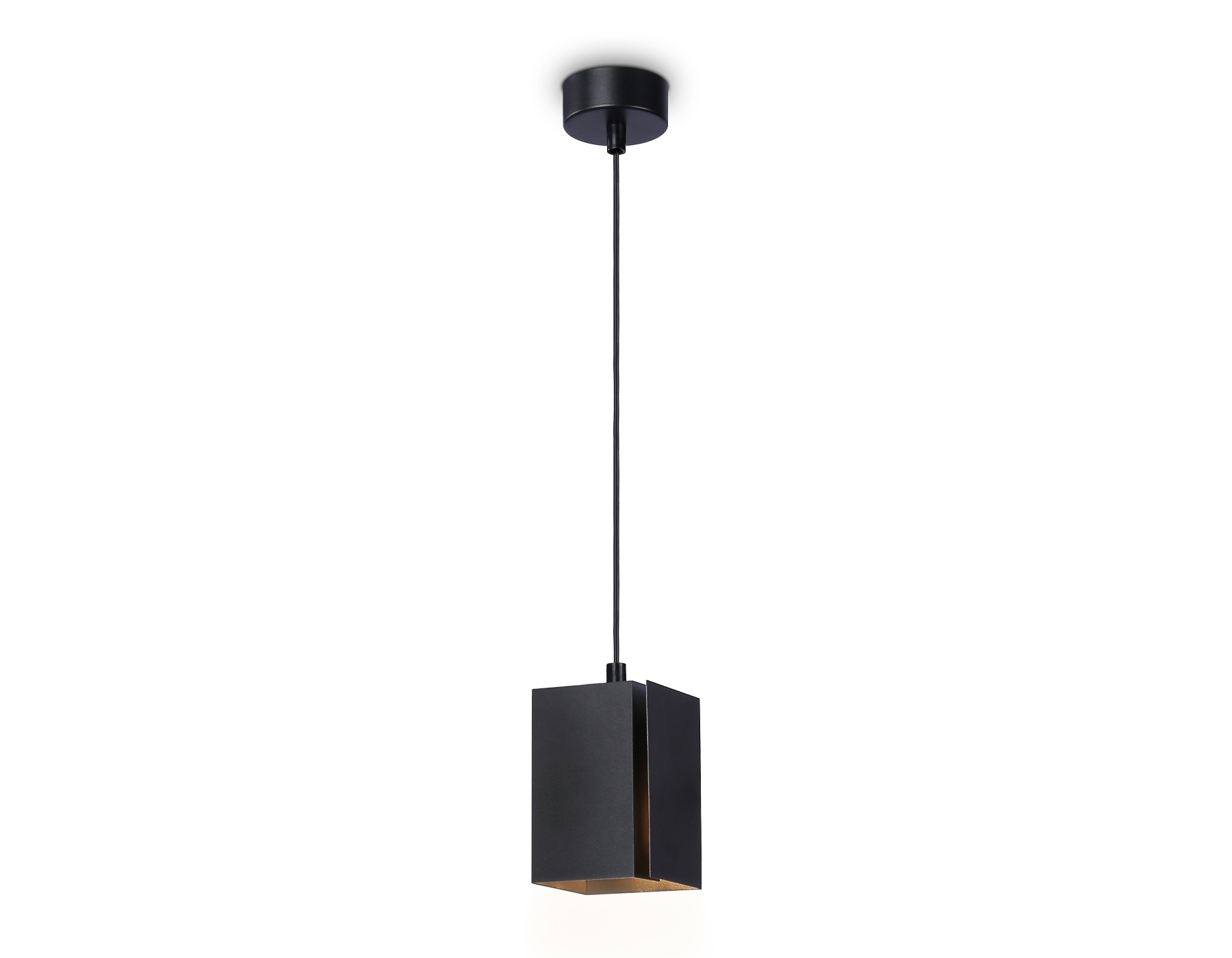 Светильник подвесной TN5125 BK черный E27 max 40W 80*80*1150