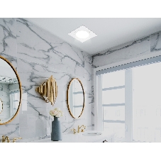 Светильник встраиваемый TN6607 WH белый IP44 GX53 max 15W 110*110*23